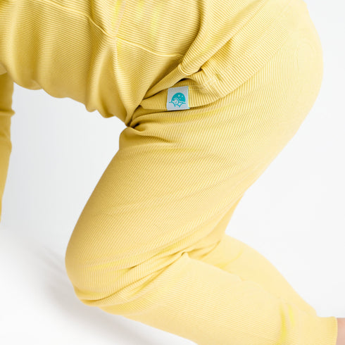 lemon-meringue-yellow-ribbed-long-sleeve-pjs Big Dreams Little Jammie Session Sophia's Style-2